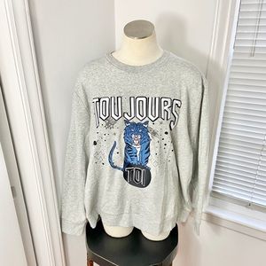 H&M Embroidered Sweatshirt